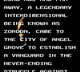 Mighty Morphin Power Rangers screenshot 3 for Sega Game Gear